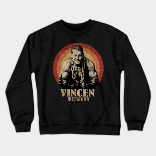 Retro Sunset Vincent McMahon Crewneck Sweatshirt